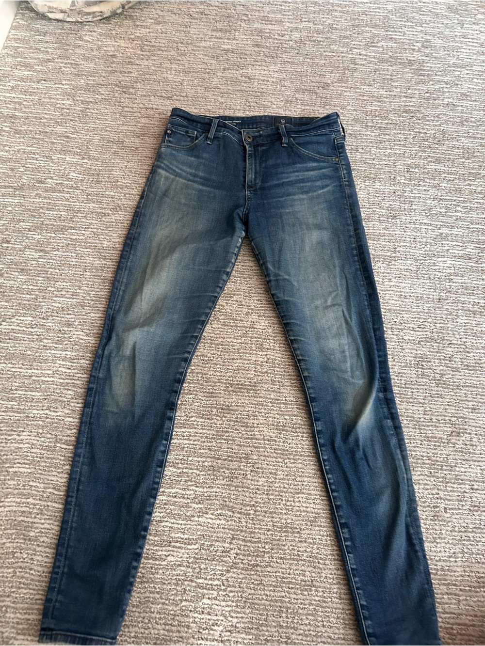 Ag Adriano Goldschmied Women's Dark Blue Skinny Jeans